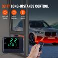Chauffage Diesel - VEVOR - 12V 8kW 0,16-0,62L-h LCD Réchauffeur d'air  Télécommande Auto RV Intérieur-3