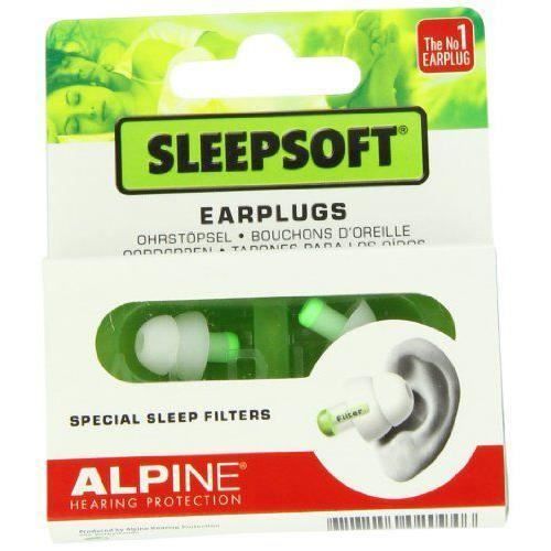 Bouchons d'oreilles Alpine SleepSoft Protection auditive