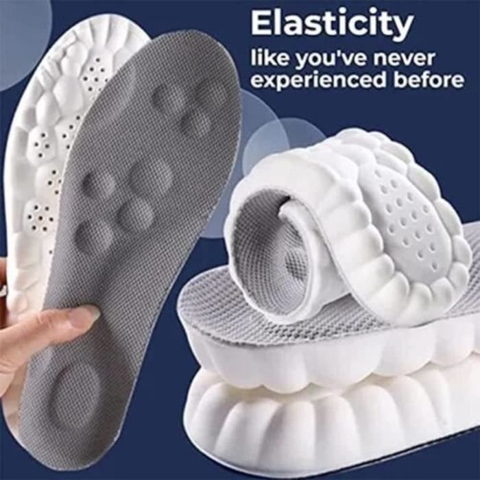 Semelle orthopedique revolutionnaire semelles orthopediques en mousse a memoire de forme 4d pour chaussures semelles S590 Cdiscount Sante Mieux vivre