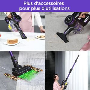 Concept - Aspirateur balai sans fil 14,8V, avec accessoires, station de charge vp4520