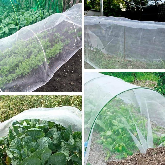 2 Filets Anti Insecte, 2.5 m x 5 m Filet de Protection Jardin, Filet ...