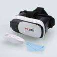 VR BOX 2.0 Lunettes Casque Réalité Virtuelle 3D + Bluetooth Gamepad Télécommande-0