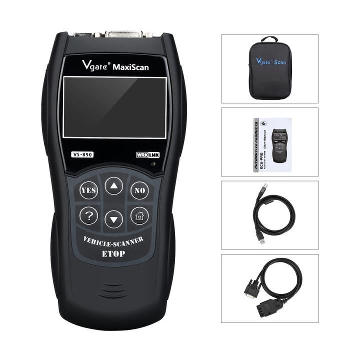 OPEL MaxiScan défaut Code Diagnostic Scanner Lecteur OBD2 EOBD CAN-BUS Bus