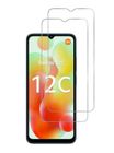 HQSELECTION Lot de 2 Verres Trempés Pour Xiaomi Redmi 12C/10C .Film de Protection d'écran Transparent - Anti Rayures Résistant Dureté 9H