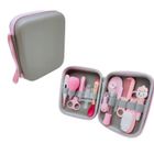 QJRRX Kit Bebe Naissance Toilette, 14pcs Professionnel Trousse De Soin Bebe Naissance pour les Voyages et la Maison
