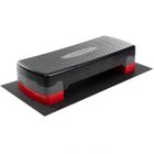 ScSPORTS® Planche de Step-Tapis Inclus, Réglable en Hauteur 10-15 cm, Antidérapant, max.env. 120kg-Stepper, Step d'Aérobic, Fitness