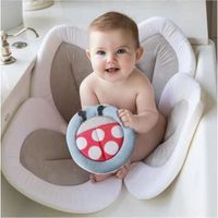 Coussin de Bain - Siège de bain pour bébé - Gris - 80*80*2.5 cm