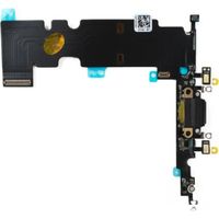 Connecteur de charge + micro + prise jack noir pour Iphone 8 Plus