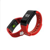 Montre Bracelet Intelligente Etanche pour Sports et Loisirs - F1 PLUS - Bleu