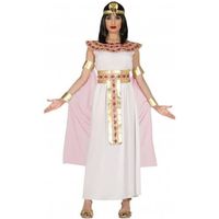 Déguisement égyptienne - Antiquité - Femme - Rose et or - Polyester