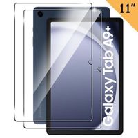 2pcs Verre Trempé Samsung Galaxy Tab A9+ [11 pouces] Tablette Film Protection de écran 9H