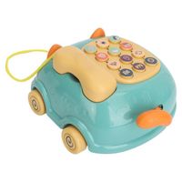 VGEBY Jouet téléphonique pour enfants Jouet Téléphonique simulé, étude du Langage Musical, Communication jouets talkie-walkie