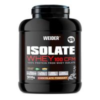 Weider Isolate Whey 100CFM 908 Gr - 100% aislado de proteina de suero / Alta Pureza y Calidad Superior Sabor Chocolate Fondant