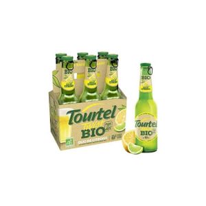 BIERE Twist Tourtel Sans alcool bio duo de citrons 6 x 2