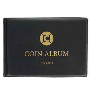 Album De Collection Pièces 2 Euros – 600 Pochettes 3x3 & 4x4,5 Cm – Noir – Fermeture Éclair – Protection Anti-chute