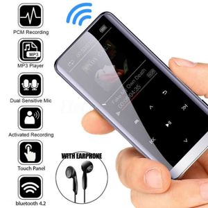 LECTEUR MP3 32 Go Sans-Lecteur compatible Bluetooth, MP3, MP4,