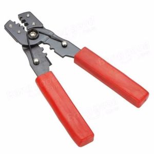Poign/ées en PVC. Pince pour cosses et terminaux isol/és avec coupe-boulons et d/énuder