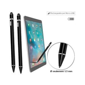 Bluestork BS-STYL-PAD//B Stylet pour Tablettes et Smartphones Noir iPad, iPhone, Samsung Galaxy, Kindle