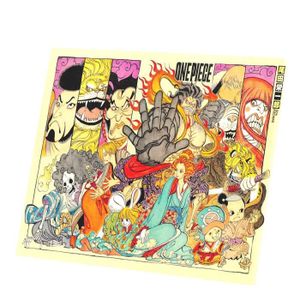 Tableau One Piece BD Mosaïque