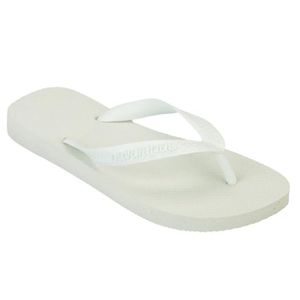 TONG Tongs pour petite fille - Havaianas Top - Blanc - Synthétique - Enfiler