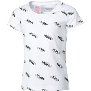 T-SHIRT ADIDAS T-shirt YG FAV - Enfant fille - Blanc