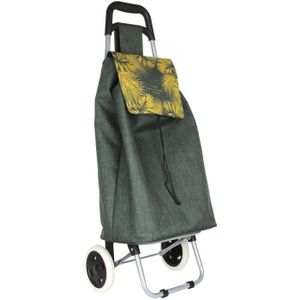 Bleu L 34 cm x H 96 cm AC-D/éco Chariot de Course Motif Pictogramme Panier 2 Roues