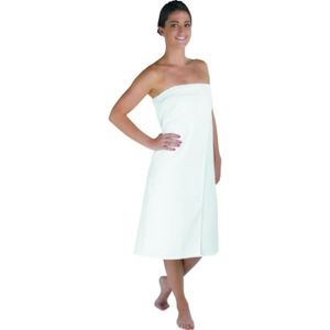 taille 75 x 85 x 145 cm Paréo de sauna pour femme en tissu éponge 100 % coton