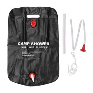 OUTILLAGE DE CAMPING ZJCHAO Sac de douche solaire Sac de douche de camping de chauffage solaire Sac de douche de camp portable Douche d'été d'escalade