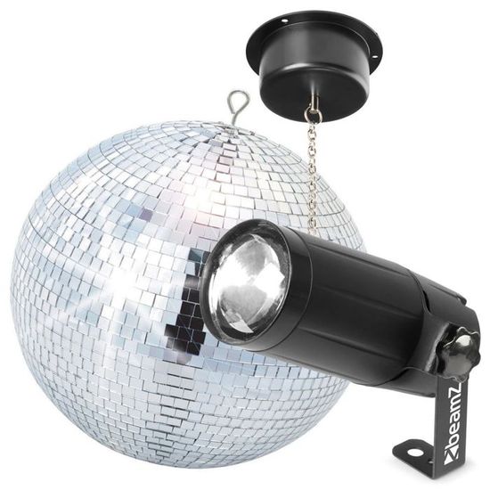 153.198UK QTX LIGHT Miroir Boule Moteur Jusqu'À 5Kg 50Cm
