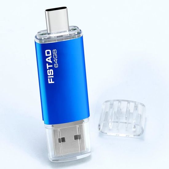 Clé USB C 64 GO, Clé USB 64Go 3.0 OTG Type C Flash Drive 2 en 1 Pen