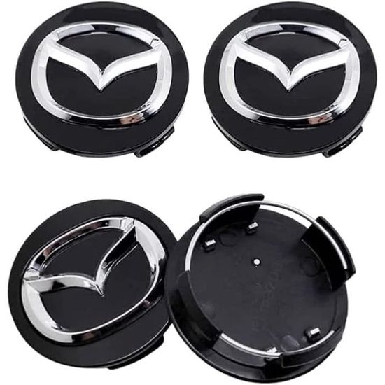 Cache Moyeu 4 Pièces Pour Mazda CX5 (2000-2024) - Enjoliveurs Centre Roue - Accessoire Voiture Design