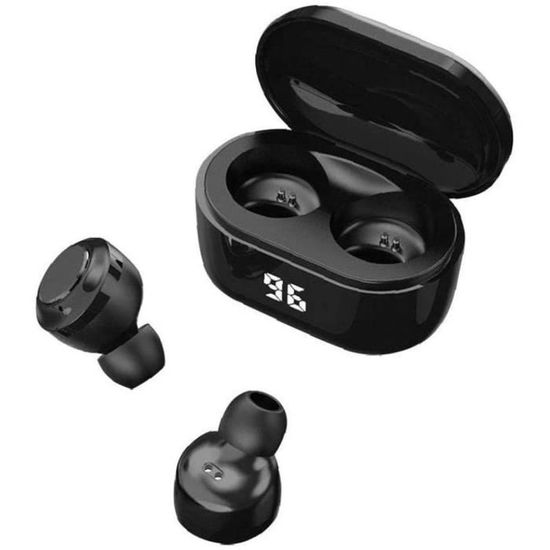Écouteurs sans fil A6 Bluetooth 5.0 pour sport, course à pied, confortable,  12 heures de musique, casque Portable Bluetooth avec étui pour micro -  AliExpress