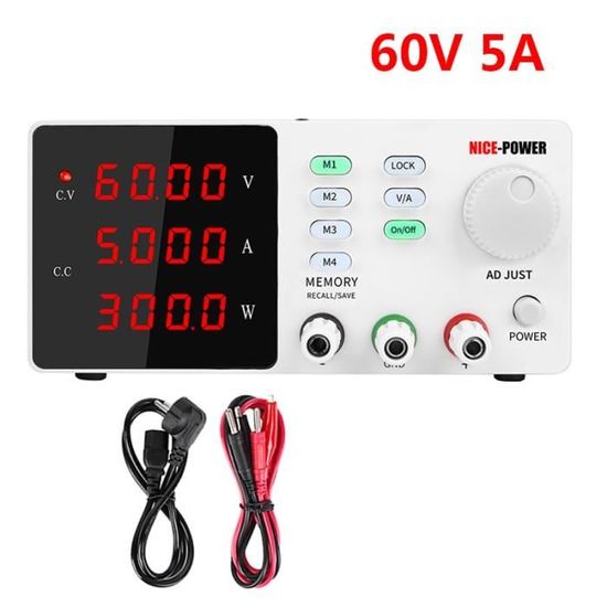 Alimentation Réglable DC - Alim Variable De Laboratoire | Sonatek Angers