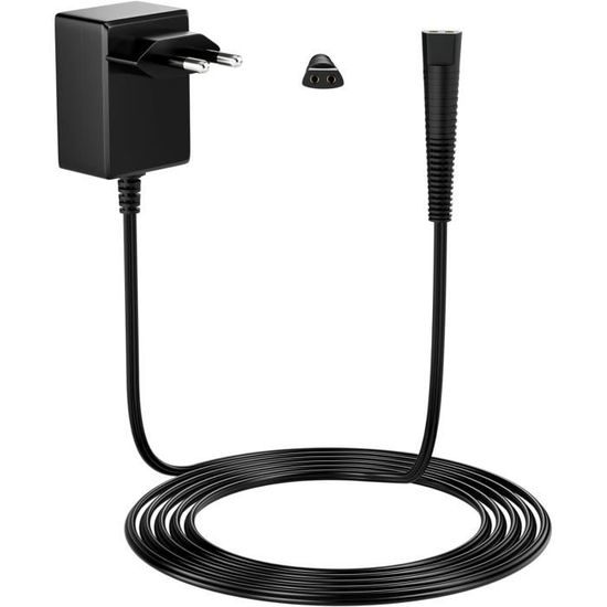 Chargeur 12V 1000mA Pour Voiture électrique Enfant - Câble Avec Pinces Crocodiles - Voyant Lumineux Rouge/vert - Arrêt Automatique