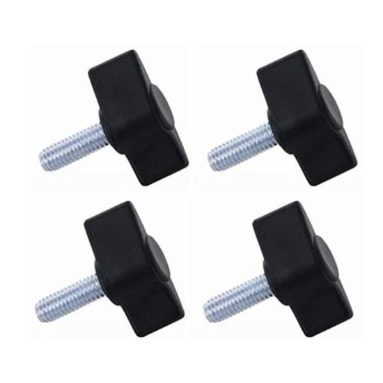 Lot De 5 Vis à Papillon Acier Inoxydable 304 - M6 X 40mm, Argent, Uxcell