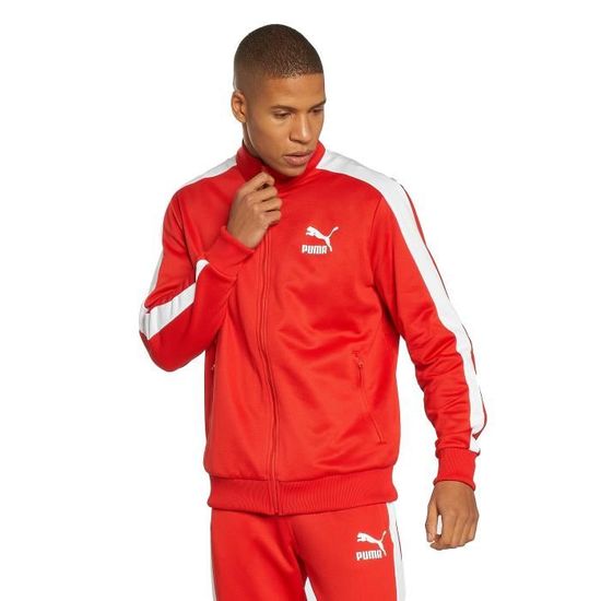veste puma homme rouge
