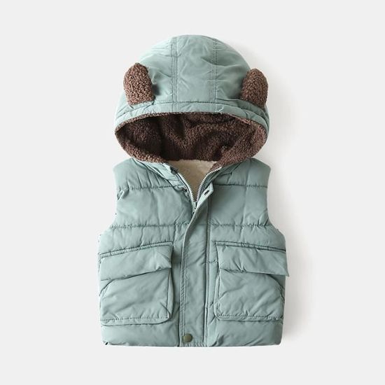 Manteau D'Hiver Épais Fille Avec Capuche Double Polaire - Sunny Sprout - Imperméable Coupe-Vent - Pour Tout-petits Et Fillettes