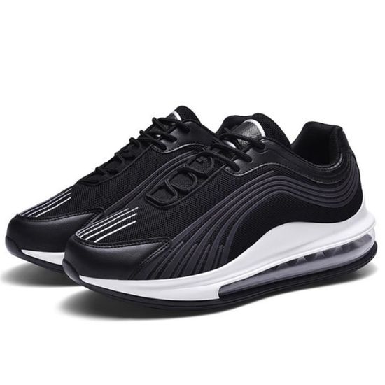 Baskets Homme Sans Lacets - Chaussures Hands-Free Respirantes Et Légères - Pour Course à Pied, Randonnée Et Loisirs - Enfilez Et Partez - 5