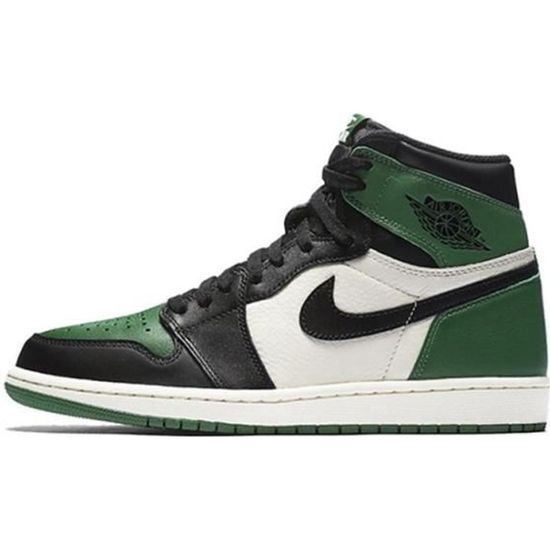 Basket Air Jordan 1 Retro High Pine Green Chaussure de Sport AJ 1 Pas Cher pour 555088-302 Homme Femme Basket Air Jordan 1 Retro High Pine Green Chaussure de Sport AJ 1 Pas Cher pour 555088-302 Homme Femme