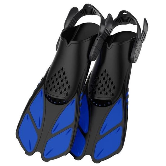 Palmes De Plongée Nabadji - Taille 42-43 - Couleur Bleue - Neuves (peut Avoir Défaut Mineur)