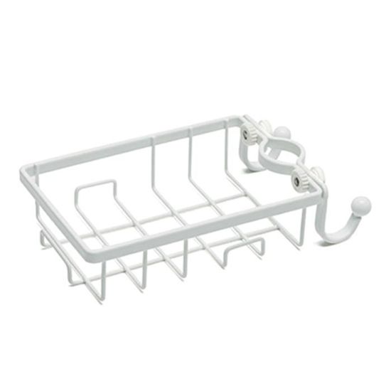 Porte-Éponge Pour Évier - 3 Pièces - Avec Trous De Drainage - Suspendu Au Robinet - Organisateur De Cuisine Ou Salle De Bain