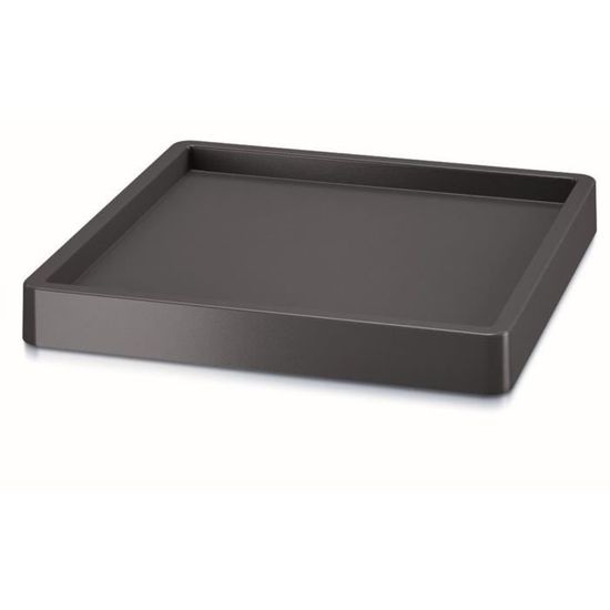 Insert Carré Pour Pot De Fleurs Prosperplast - 22 X 22 X 17 Cm, 8 Litres, Noir - Avec Trous De Drainage Et Poignées - Réduit L'utilisation De Terre