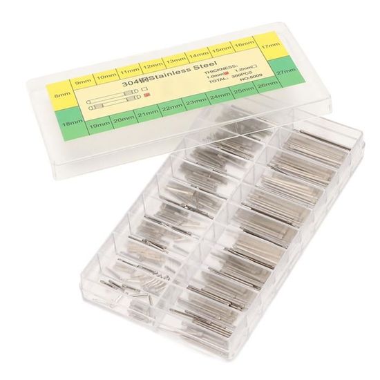 10Pcs Montre Bande Barre 1x27mm Double Tête Bracelet pour