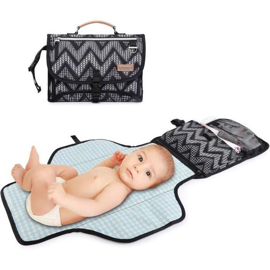 Tapis A Langer De Voyage Bebe, Tapis à Langer Pour Bébé, Pliable