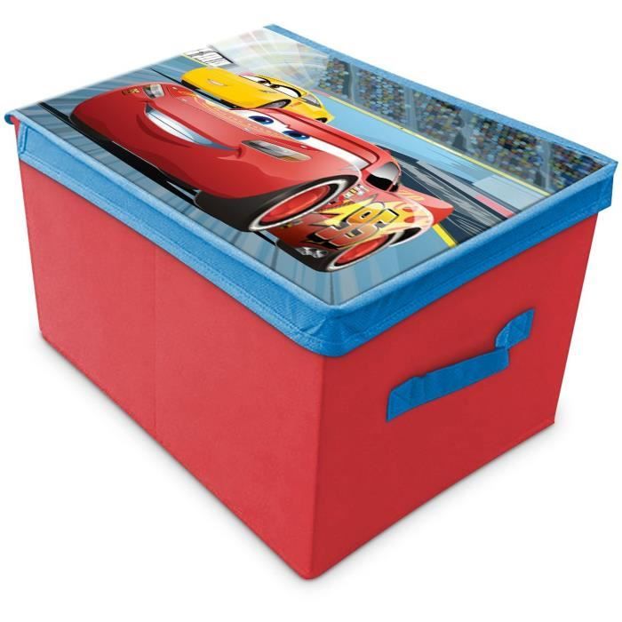 CARS Coffre à Jouets Pliable