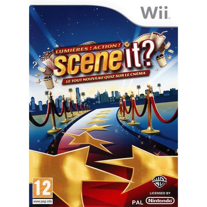 Warner Home Video Scene It ? Lumieres ! Action ! / Jeu Console Nint