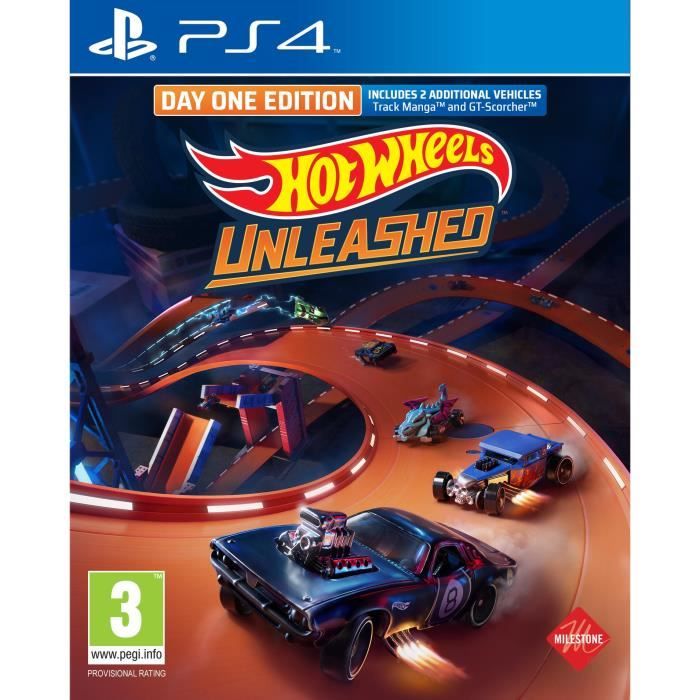 Hot Wheels Unleashed Day One Edition Jeu PS4