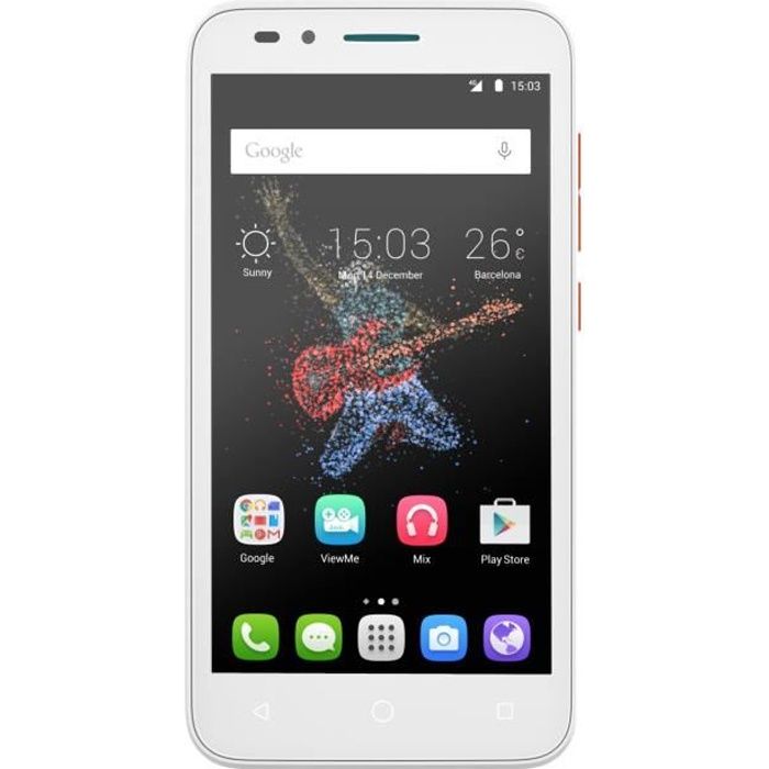 Alcatel One Touch Go Play Blanc/Orange