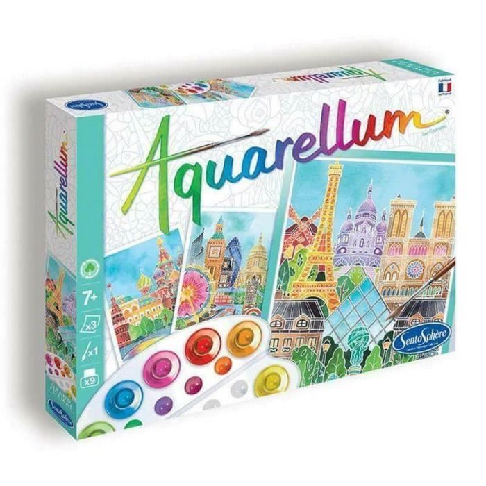 Aquarellum - Villes et capitales