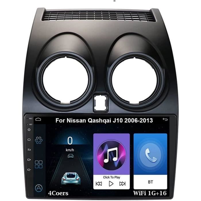 Autoradio 9 Inch Écran Tactile Voiture Multimédia De Navigation GPS Pour Nissan Qashqai J10 2006-2013 Autoradio Voiture Voiture 144